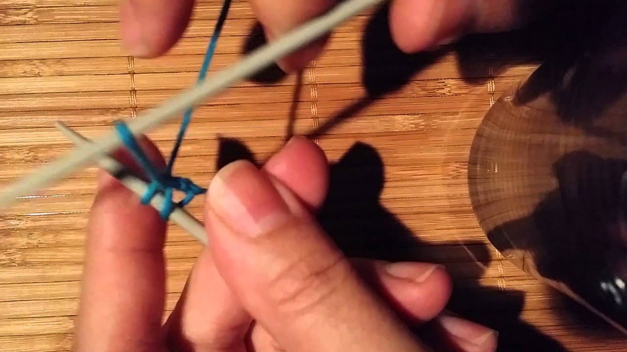 Montage élastique pour les chaussettes en tricot par Artisanat du Nord