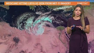 Explaining the 'medicane' causing flooding in Libya