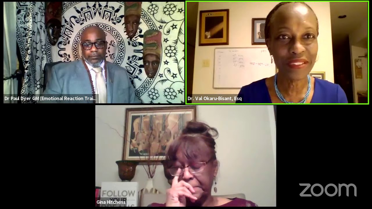 Trade and Economic Development discussion: Dr Paul W Dyer and Dr Val Okaru-Bisant and Gina Hitchens