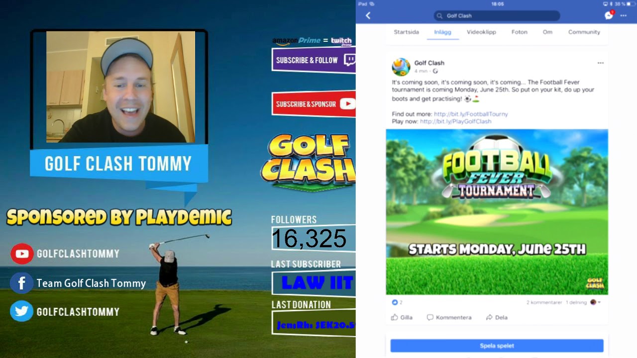 Golf Clash reveal, Football Fever Tournament - Starts 25th of June! promise rings