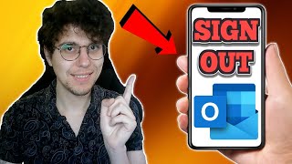 how to sign out of outlook mobile