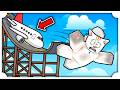 MI LANCIO CON UN AEREO SU UNO SCIVOLO DI ROBLOX!
