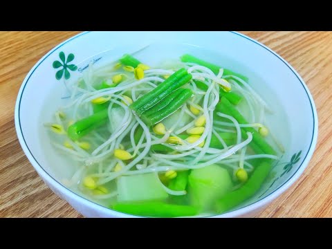 Sayur Bening Labu Siam Kacang Panjang