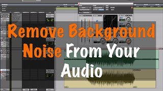 Remove Background Noise from Audio - Noise Gating