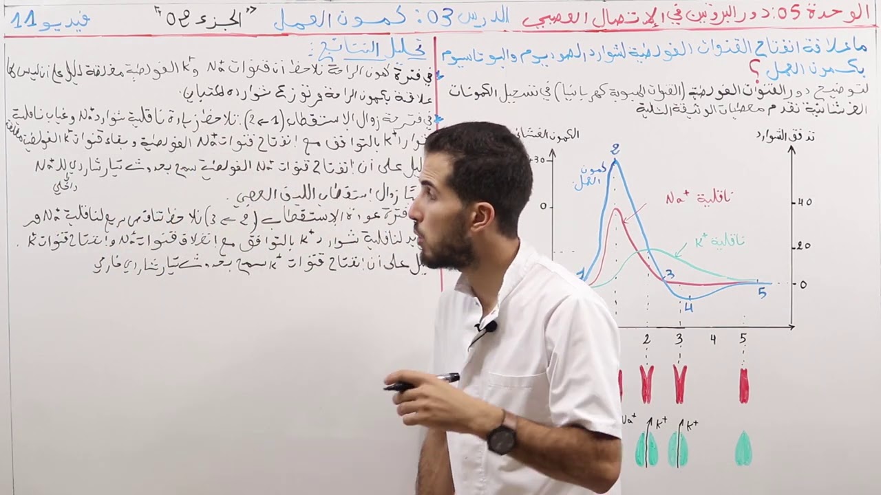 11#_""الوحدة 05 : الإتصال العصبي_الدرس 03 كمون العمل ""الجزء الثاني