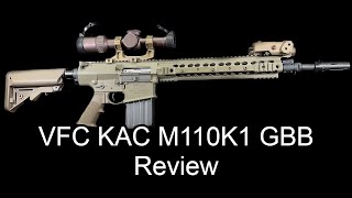 Airsoft VFC KAC M110K1 GBB Review