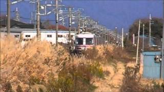 ＪＲ水戸線　2009/11/28　E655系なごみ（和）団体列車ほか。