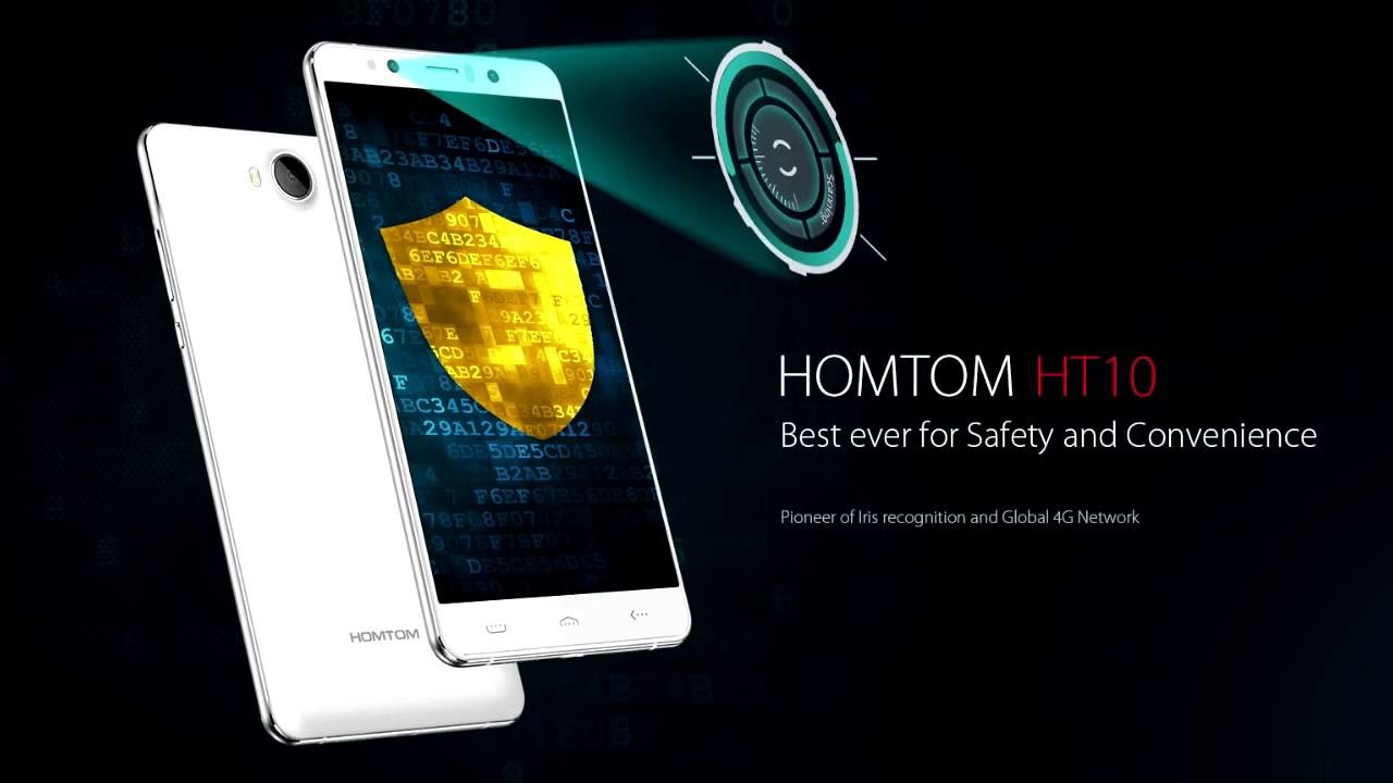HOMTOM HT10 | Eyeprint ID VS Iris Recognition | Unlock speed testing