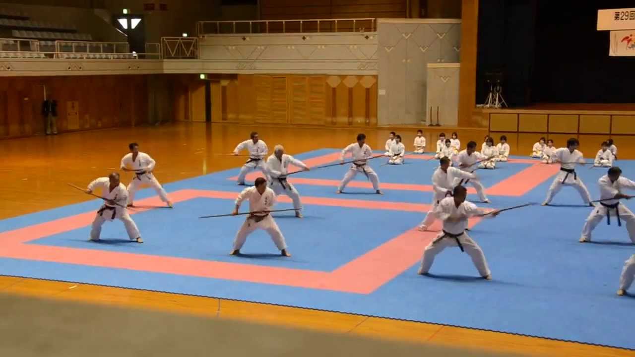 第29回沖縄県空手古武道演武道大会 第14回沖縄船越少林流空手古武道協会 karate gi