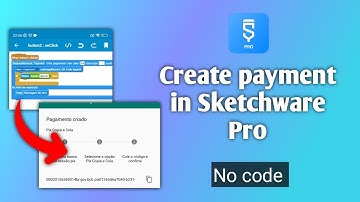 Sketchware - Sistema de pagamento com com Pix (Mercado Pago)