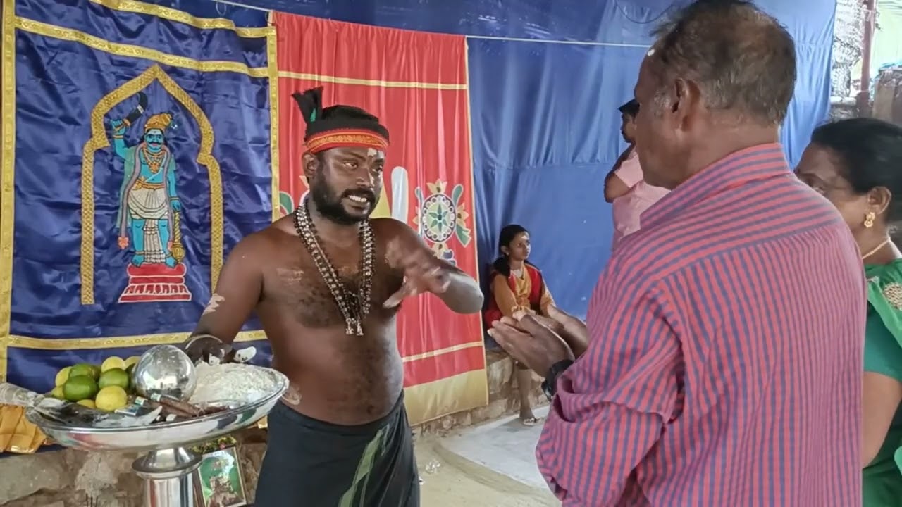 இந்த அப்பன் அதிகாரம் புடிச்சு தெய்வத்தை நிப்பாட்டி கொடுக்கிறேன்!KARUPPAN ARULVAKKU