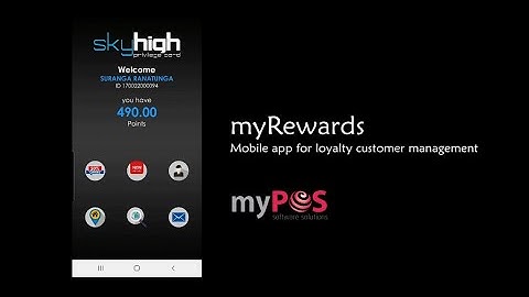 myRewards Mobile App Introduction