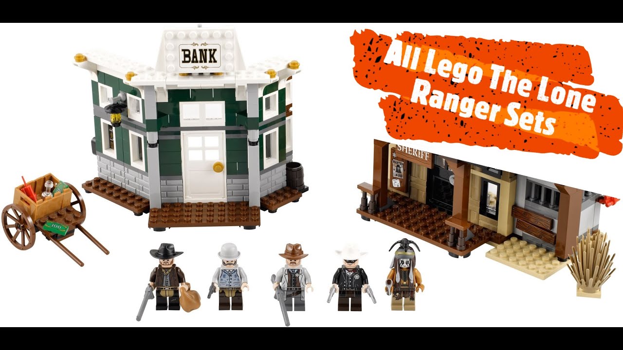All Lego® The Lone Ranger Sets - YouTube