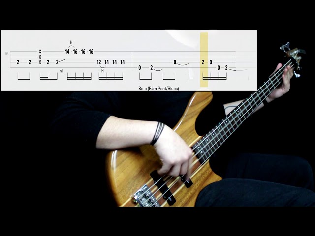 Rage Against The Machine - Bulls On Parade (Bass 翻弹) (Play Along 吉他谱 In Video)