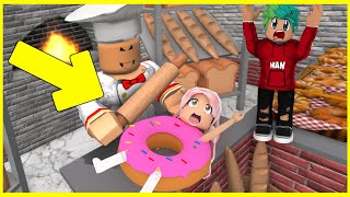 KOMİK ÇILGIN FIRINCIDAN KAÇIYORUZ   ROBLOX ESCAPE THE BAKERY | KÜBRA NİSA