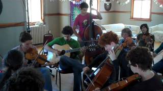 Pascal Gemme & Genticorum Jam after class Fiddle tunes 2010 Part 5