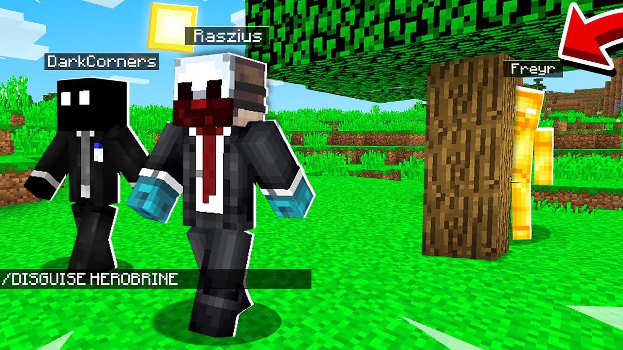 Golden HEROBRINE PRANK in Minecraft... *FUNNY*