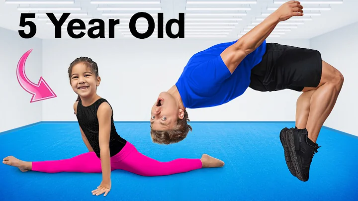 I Challenged the World's Smallest Gymnast!