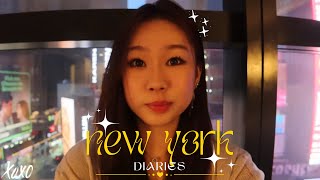 ₊ ⊹˚୨୧⋆ NEW YORK DIARIES ⋆୨୧˚⊹₊ PART 1🧚‍♀️✨
