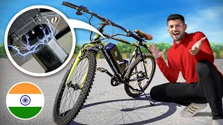 I Tried Cheapest Electric Cycle ! *Made in India*