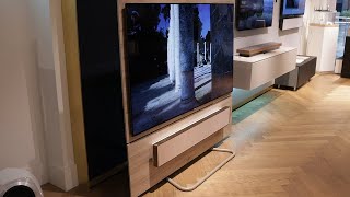 Beosound Stage and LG OLED Mounting Options with Spectral Furniture