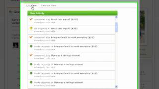 Goalforit.com - Goal Tracker Overview screenshot 5