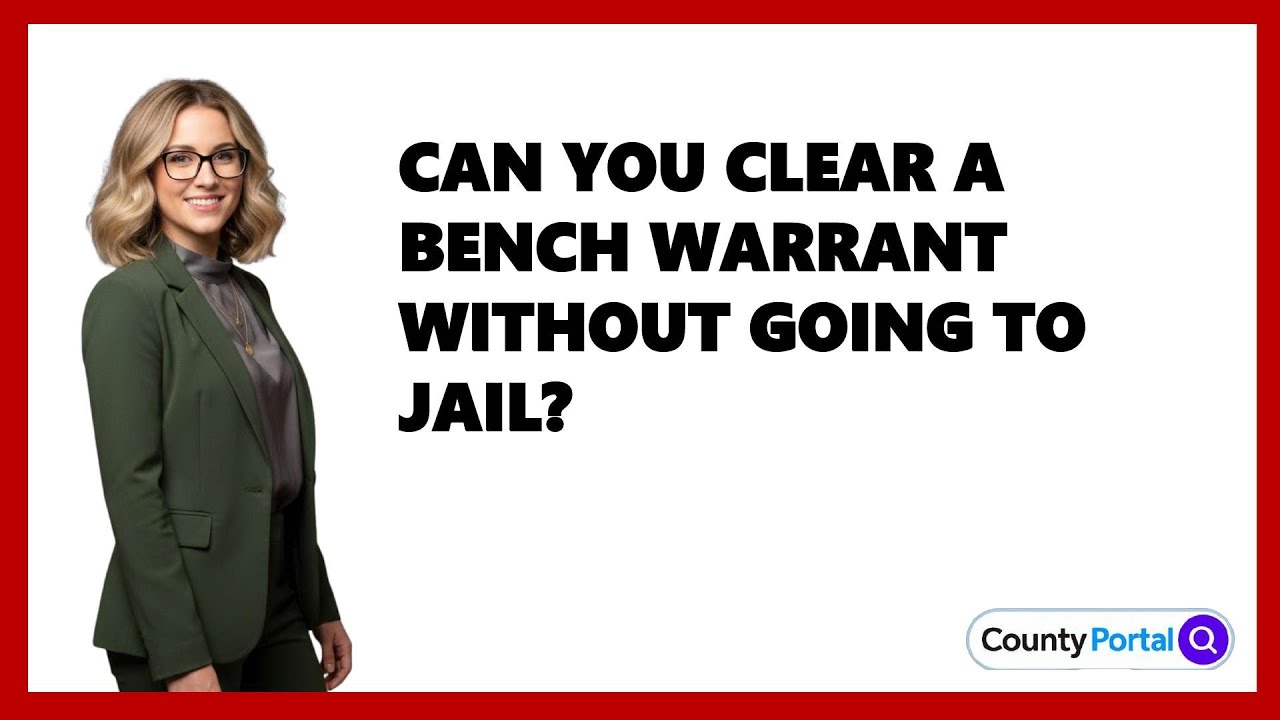 Can You Clear A Bench Warrant Without Going To Jail?
