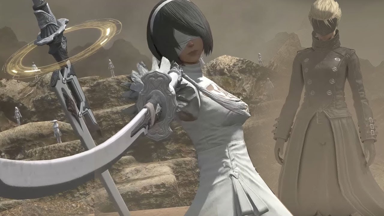 Resumen de la Raid de FFXIV The Puppets Bunker (Parte 2 de YoRHa Dark Apocalypse) YouTube