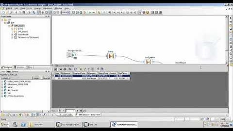 Load Transactional Data Into SAP using SAP BusinessObjects Data Services