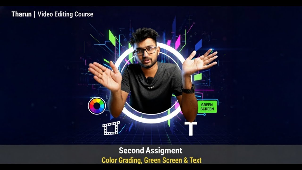 Tharun Speaks Video Editing | Assignment No.2 | Fast Paced Edit