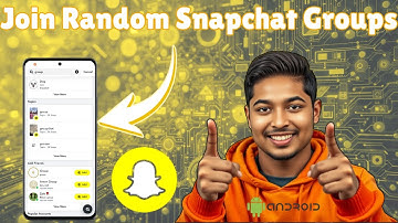 How To Join Random Group On Snapchat | Meet New People (2025)