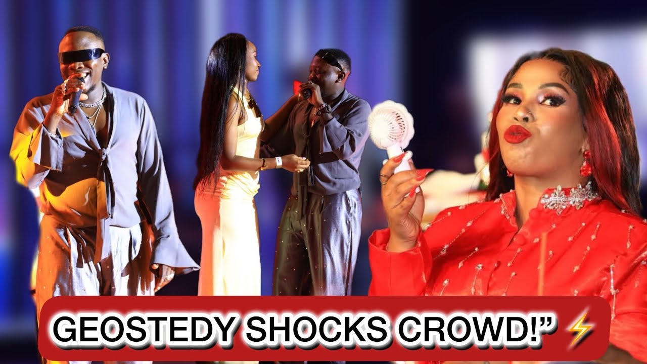 🛑Geostedy Storms the Stage in Style – What an Entrance! 🔥🎤