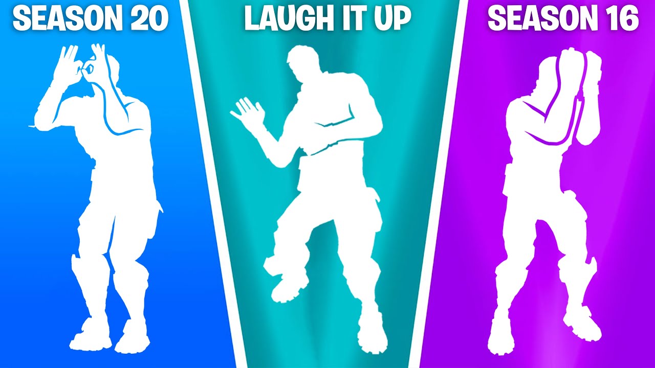 Most Popular Fortnite Dances & Emotes...From Every Season! (Laugh It Up