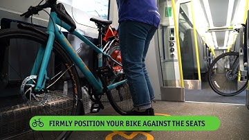 ScotRail Class 385 Train - Cycle safely