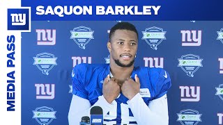 Saquon Barkley on Mindset Heading into Week 1 | New York Giants
