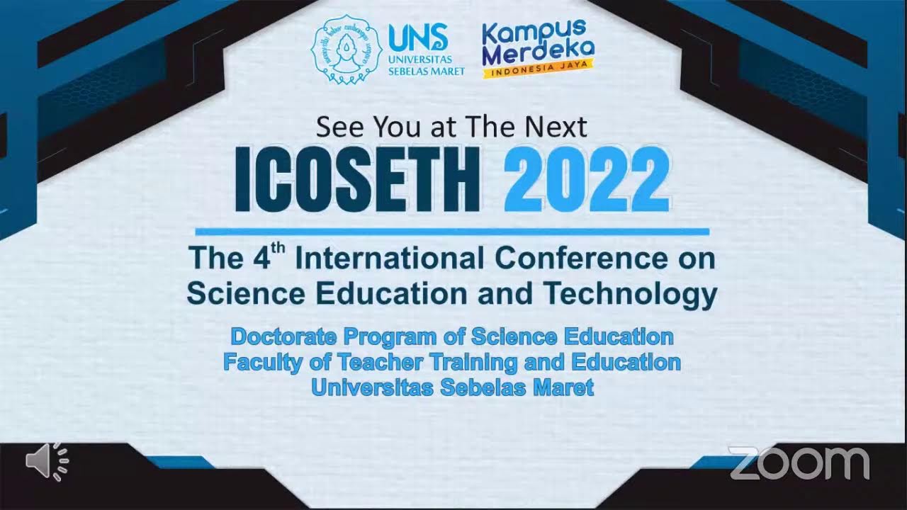 The 3rd International Conference on Science Education and Technology (ICOSETH 2021)