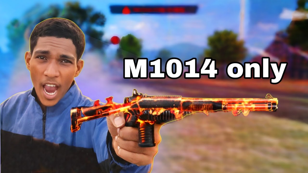 M1014 ONLY CHALLENGE 😱 | Solo vs Squad | Free Fire