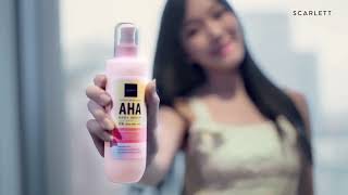Scarlett AHA Body Serum Rahasia Kulit Extra