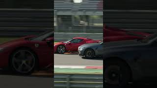 🏎️ Ferrari 296 GTB vs BMW M4 Track Battle #music