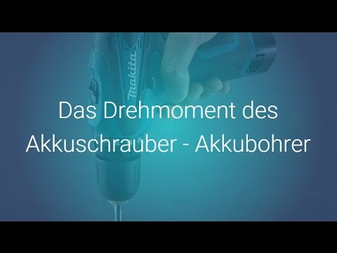 Das Drehmoment des Akkuschrauber Akkubohrer - YouTube