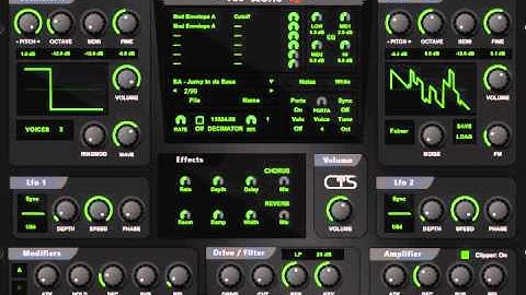 Exotic VST synth by JB and CPS