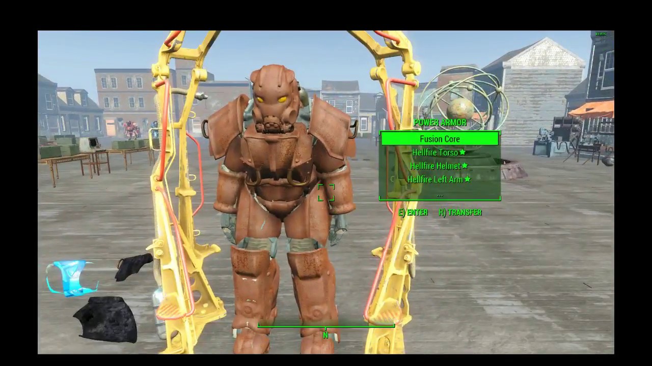 Fallout 4 クリエーション - Hellfire Power Armor Legendary Paints
