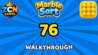 Marble Sort Level 76 Walkthrough | Solution