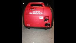 Back feeding with a generator - Honda EU2000i Generator