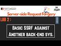 SSRF Lab 2 | Another Backend System | Portswigger | In Hindi
