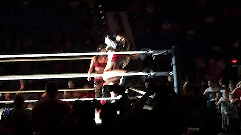 WWE Nikki Bella "Rack Attack" Finisher