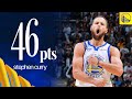 Stephen Curry Dominates with 46 Points in Warriors' Thrilling Win over Spurs 🏀