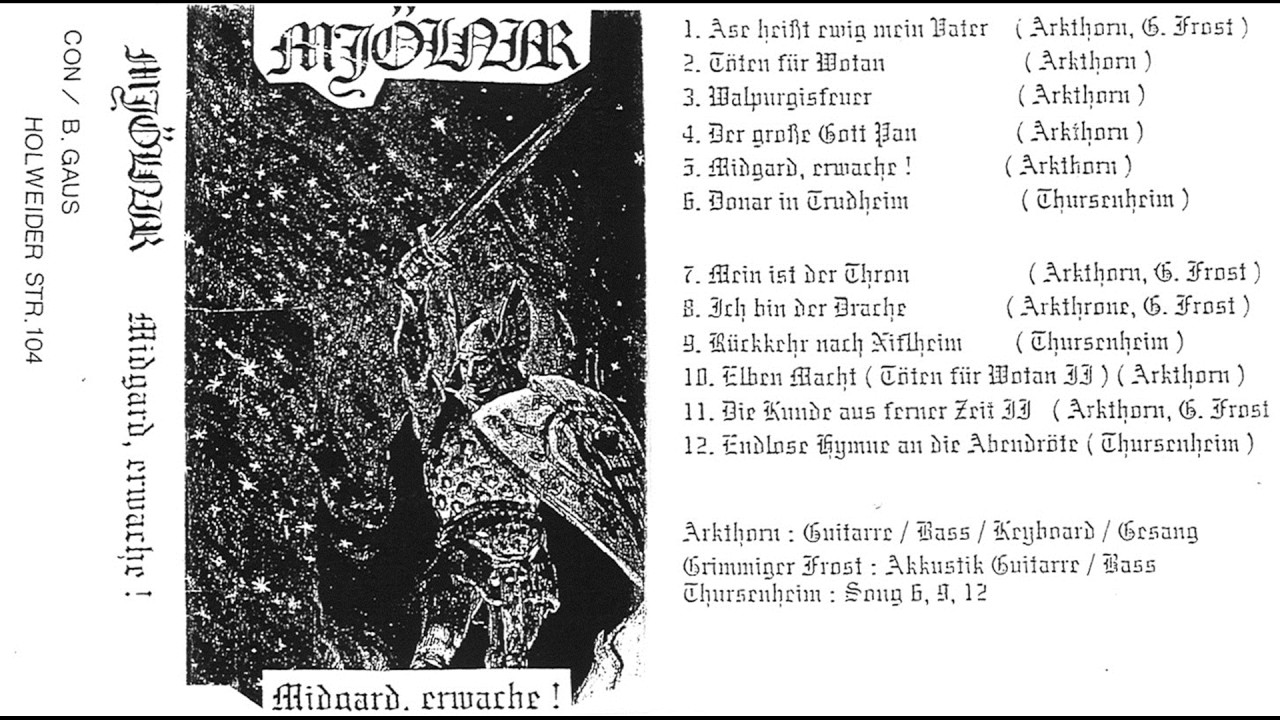 Mjölnir - Midgard, erwache! (1996) (Black Metal, Medieval Ambient 