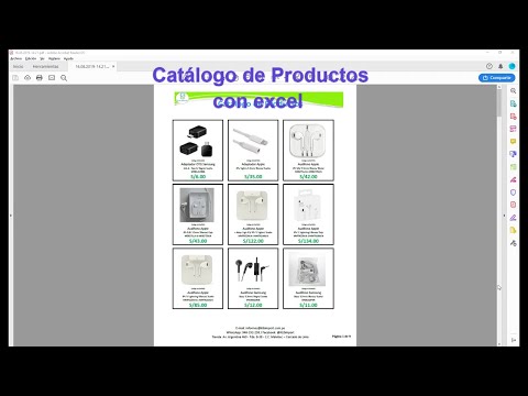 🔵🔵 Crear Catálogo