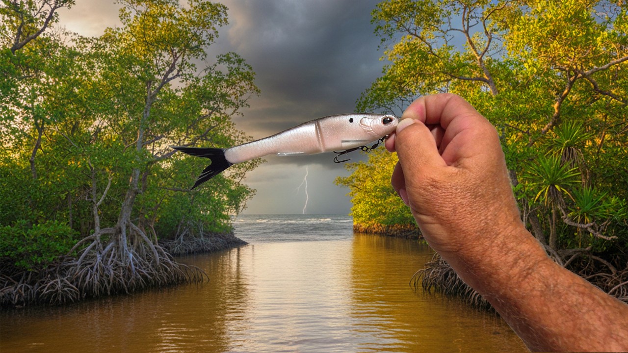 When Rain Brings Wrath: Barramundi Explode on Top Water